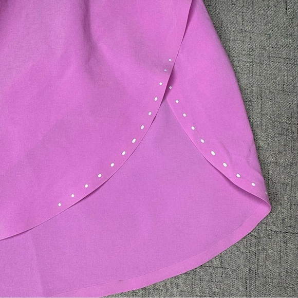 Lululemon Fast & Free High Rise Classic Shorts Dahlia Mauve Reflective 14 NWT - Picture 4 of 8